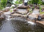 We just finished up our Muskoka pond project
